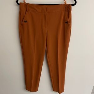 Calvin Klein size 8 rust slacks
